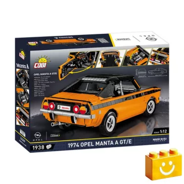   COBI 24349 – 1974 Opel Manta A GT/E építőjáték – 100% kompatibilis minden más kedvelt márkával