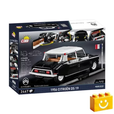   COBI 24350 – 1956 Citroën DS 19 építőjáték – 100% kompatibilis minden más kedvelt márkával