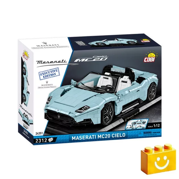 COBI 24351 – Maserati MC20 Cielo – Executive Edition építőjáték – 100% kompatibilis minden más kedvelt márkával COBI 24351 – Maserati MC20 Cielo – Executive Edition építőjáték – 100% kompatibilis minden más kedvelt márkával