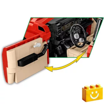   COBI 24357 – Lancia Delta HF Integrale építőjáték – 100% kompatibilis minden más kedvelt márkával