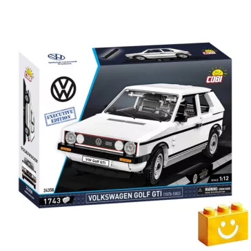   COBI 24358 – Volkswagen Golf GTI (1976–1983) – Executive Edition építőjáték – 100% kompatibilis minden más kedvelt márkával