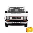 COBI 24358 – Volkswagen Golf GTI (1976–1983) – Executive Edition építőjáték – 100% kompatibilis minden más kedvelt márkával