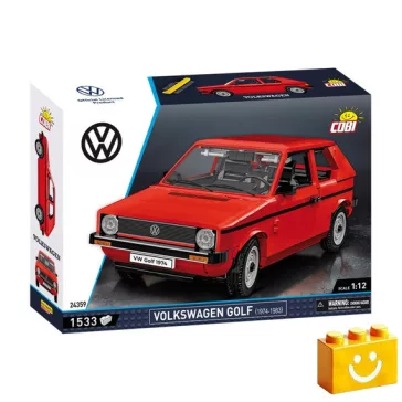   COBI 24359 – Volkswagen Golf (1974–1983) építőjáték – 100% kompatibilis minden más kedvelt márkával