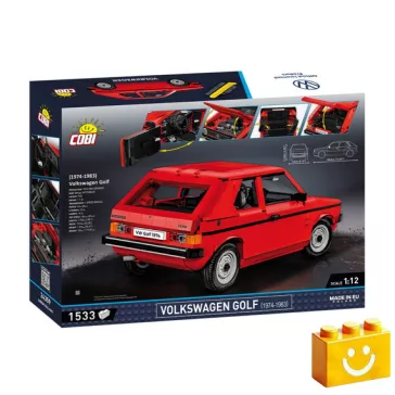   COBI 24359 – Volkswagen Golf (1974–1983) építőjáték – 100% kompatibilis minden más kedvelt márkával