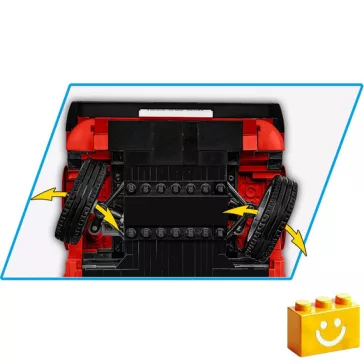   COBI 24359 – Volkswagen Golf (1974–1983) építőjáték – 100% kompatibilis minden más kedvelt márkával