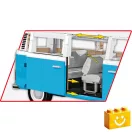COBI 24362 - Volkswagen T2b Bus - klasszikus mikrobusz modell - 100% kompatibilis minden más kedvelt márkával