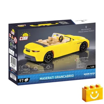   COBI 24504 – Maserati GranCabrio építőjáték – 100% kompatibilis minden más kedvelt márkával