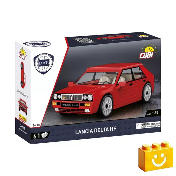 COBI 24508 – 1987 Lancia Delta HF építőjáték – 100% kompatibilis minden más kedvelt márkával COBI 24508 – 1987 Lancia Delta HF építőjáték – 100% kompatibilis minden más kedvelt márkával
