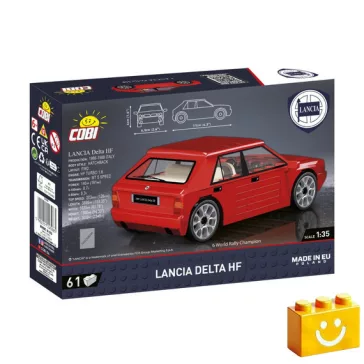   COBI 24508 – 1987 Lancia Delta HF építőjáték – 100% kompatibilis minden más kedvelt márkával