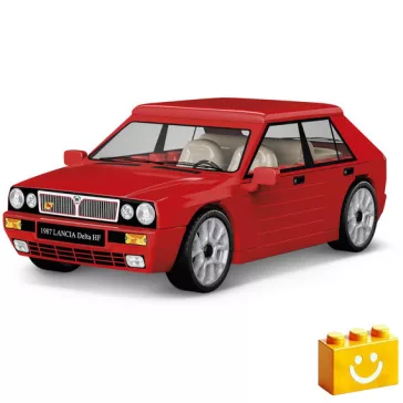   COBI 24508 – 1987 Lancia Delta HF építőjáték – 100% kompatibilis minden más kedvelt márkával