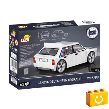   COBI 24509 – Lancia Delta HF Integrale építőjáték – 100% kompatibilis minden más kedvelt márkával