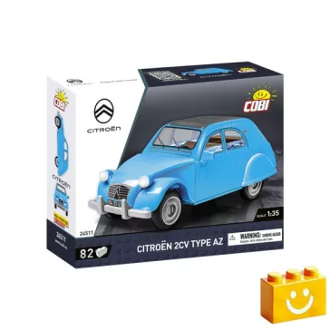   COBI 24511 – Citroën 2CV Type AZ építőjáték – 100% kompatibilis minden más kedvelt márkával