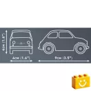 COBI 24514 – Fiat Abarth 595 építőjáték – 100% kompatibilis minden más kedvelt márkával COBI 24514 – Fiat Abarth 595 építőjáték – 100% kompatibilis minden más kedvelt márkával