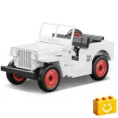 COBI 24518 – Jeep Willys CJ-2A (Fehér) építőjáték – 100% kompatibilis minden más kedvelt márkával COBI 24518 – Jeep Willys CJ-2A (Fehér) építőjáték – 100% kompatibilis minden más kedvelt márkával