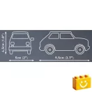 COBI 24530 – Polski Fiat 126p építőjáték – 100% kompatibilis minden más kedvelt márkával COBI 24530 – Polski Fiat 126p építőjáték – 100% kompatibilis minden más kedvelt márkával