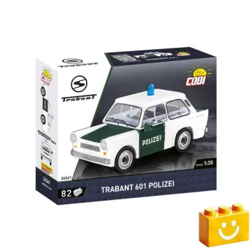   COBI 24541 – Trabant 601 Rendőrautó építőjáték – 100% kompatibilis minden más kedvelt márkával