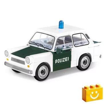   COBI 24541 – Trabant 601 Rendőrautó építőjáték – 100% kompatibilis minden más kedvelt márkával