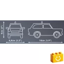 COBI 24555 – Trabant 601 Universal Tűzoltóság építőjáték – 100% kompatibilis minden más kedvelt márkával