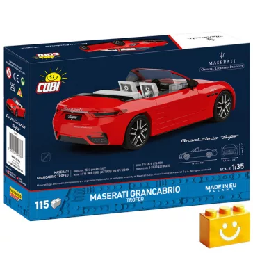   COBI 24578 - Maserati GranCabrio Trofeo - 100% kompatibilis minden más kedvelt márkával