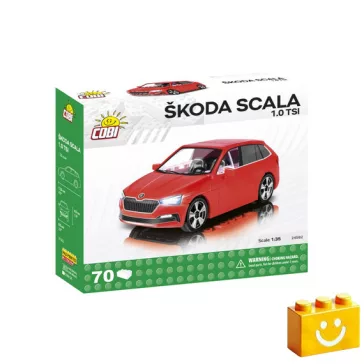  COBI 24582 – Škoda Scala 1.0 TSI építőjáték – 100% kompatibilis minden más kedvelt márkával