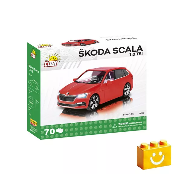 COBI 24582 – Škoda Scala 1.0 TSI építőjáték – 100% kompatibilis minden más kedvelt márkával COBI 24582 – Škoda Scala 1.0 TSI építőjáték – 100% kompatibilis minden más kedvelt márkával