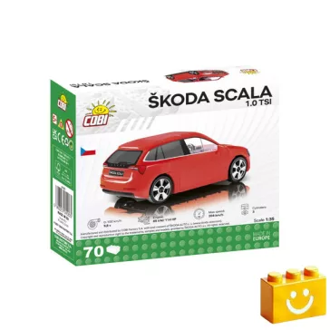   COBI 24582 – Škoda Scala 1.0 TSI építőjáték – 100% kompatibilis minden más kedvelt márkával
