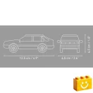 COBI 24589 - FSO Polonez 1,6 Caro - klasszikus lengyel személyautó modell - 100% kompatibilis minden más kedvelt márkával COBI 24589 - FSO Polonez 1,6 Caro - klasszikus lengyel személyautó modell - 100% kompatibilis minden más kedvelt márkával