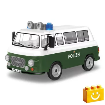   COBI 24596 – Barkas B1000 Rendőrautó építőjáték – 100% kompatibilis minden más kedvelt márkával