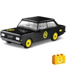 COBI 24597 – Opel Rekord C – Fekete Özvegy építőjáték – 100% kompatibilis minden más kedvelt márkával