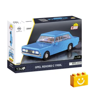   COBI 24598 – Opel Rekord C 1900L építőjáték – 100% kompatibilis minden más kedvelt márkával