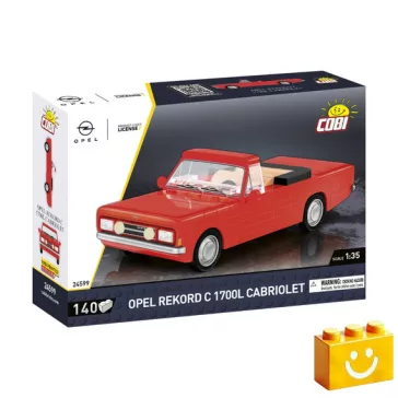   COBI 24599 – Opel Rekord C 1700 L Kabrió építőjáték – 100% kompatibilis minden más kedvelt márkával