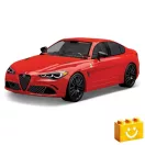 COBI 24604 – Alfa Romeo Giulia Quadrifoglio (piros) építőjáték – 100% kompatibilis minden más kedvelt márkával