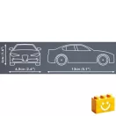 COBI 24605 – Alfa Romeo Giulia Quadrifoglio (zöld) építőjáték – 100% kompatibilis minden más kedvelt márkával COBI 24605 – Alfa Romeo Giulia Quadrifoglio (zöld) építőjáték – 100% kompatibilis minden más kedvelt márkával