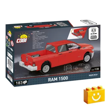   COBI 24607 – RAM 1500 építőjáték – 100% kompatibilis minden más kedvelt márkával