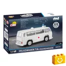 COBI 24619 – Volkswagen T2b mentőautó építőjáték – 100% kompatibilis minden más kedvelt márkával