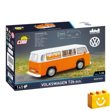   COBI 24621 – Volkswagen T2b kisbusz építőjáték – 100% kompatibilis minden más kedvelt márkával