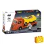COBI 24627 - Citroën Type H autószállító és 2CV Type AZ - klasszikus francia járműszett - 100% kompatibilis minden más kedvelt márkával