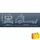 COBI 24627 - Citroën Type H autószállító és 2CV Type AZ - klasszikus francia járműszett - 100% kompatibilis minden más kedvelt márkával COBI 24627 - Citroën Type H autószállító és 2CV Type AZ - klasszikus francia járműszett - 100% kompatibilis minden más kedvelt márkával
