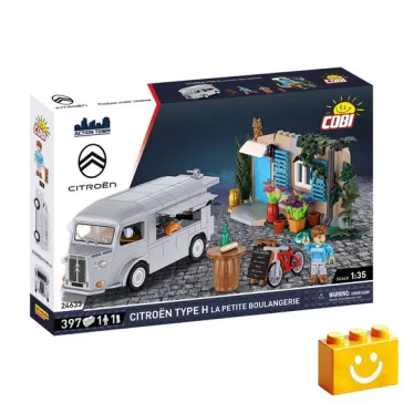   COBI 24633 – Citroën Type H pékség építőjáték – 100% kompatibilis minden más kedvelt márkával