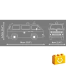 COBI 24636 - Volkswagen T3 Krankenwagen - mentő kisbusz modell - 100% kompatibilis minden más kedvelt márkával COBI 24636 - Volkswagen T3 Krankenwagen - mentő kisbusz modell - 100% kompatibilis minden más kedvelt márkával