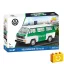 COBI 24637 - Volkswagen T3 Polizei - rendőrségi kisbusz modell - 100% kompatibilis minden más kedvelt márkával