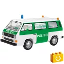 COBI 24637 - Volkswagen T3 Polizei - rendőrségi kisbusz modell - 100% kompatibilis minden más kedvelt márkával COBI 24637 - Volkswagen T3 Polizei - rendőrségi kisbusz modell - 100% kompatibilis minden más kedvelt márkával