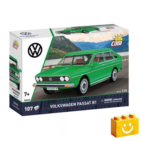 COBI 24644 - Volkswagen Passat B1 - klasszikus személyautó modell - 100% kompatibilis minden más kedvelt márkával COBI 24644 - Volkswagen Passat B1 - klasszikus személyautó modell - 100% kompatibilis minden más kedvelt márkával