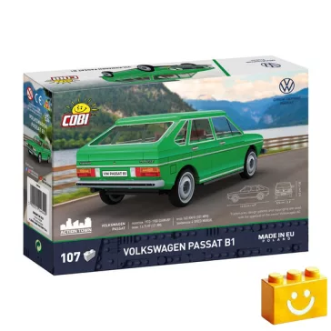   COBI 24644 - Volkswagen Passat B1 - klasszikus személyautó modell - 100% kompatibilis minden más kedvelt márkával
