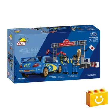   COBI 24652 - Subaru Impreza WRC 2004 - raliautó készlet - 100% kompatibilis minden más kedvelt márkával