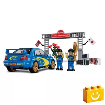   COBI 24652 - Subaru Impreza WRC 2004 - raliautó készlet - 100% kompatibilis minden más kedvelt márkával