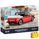 COBI 24660 - Volkswagen Golf Cabrio (1979-1993) - klasszikus nyitható tetős személyautó - 100% kompatibilis minden más kedvelt márkával