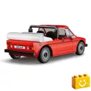 COBI 24660 - Volkswagen Golf Cabrio (1979-1993) - klasszikus nyitható tetős személyautó - 100% kompatibilis minden más kedvelt márkával