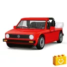 COBI 24660 - Volkswagen Golf Cabrio (1979-1993) - klasszikus nyitható tetős személyautó - 100% kompatibilis minden más kedvelt márkával