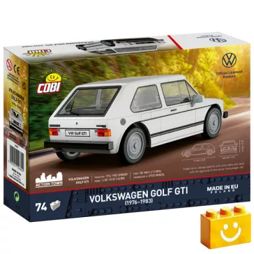   COBI 24662 - Volkswagen Golf GTI (1976-1983) - 100% kompatibilis minden más kedvelt márkával